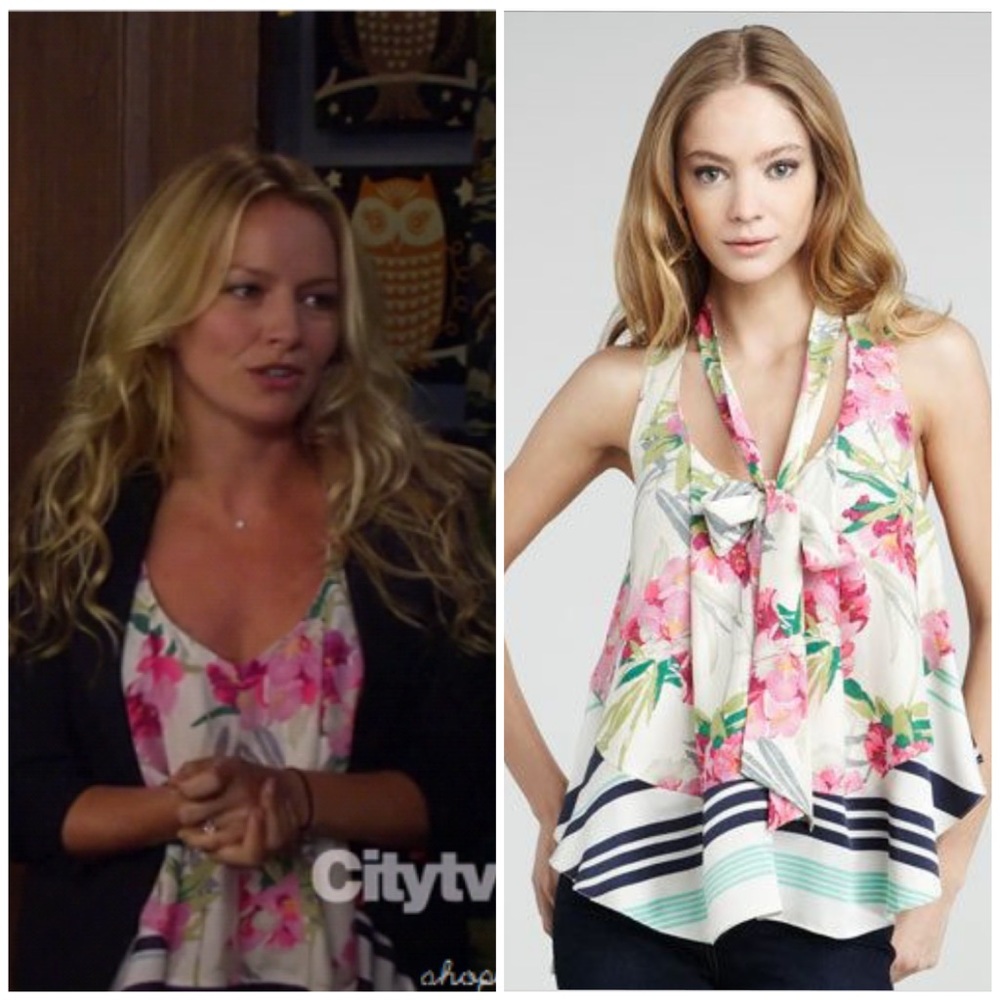 Elizabeth & James floral Owen top Medium